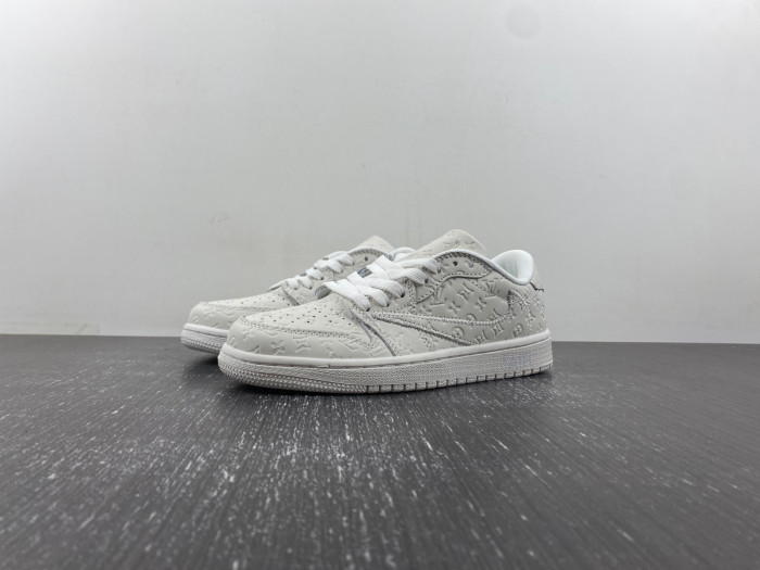 off-white x travis scott xlv x air jordan 1 cusT0m