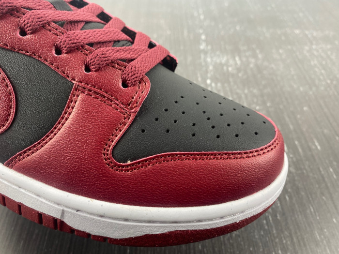 nike dunk low next nature dark red black dn1431-002
