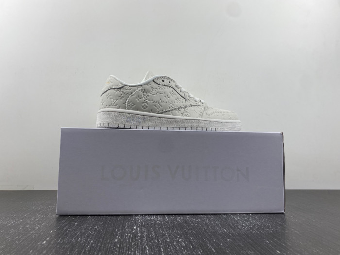 off-white x travis scott xlv x air jordan 1 cusT0m