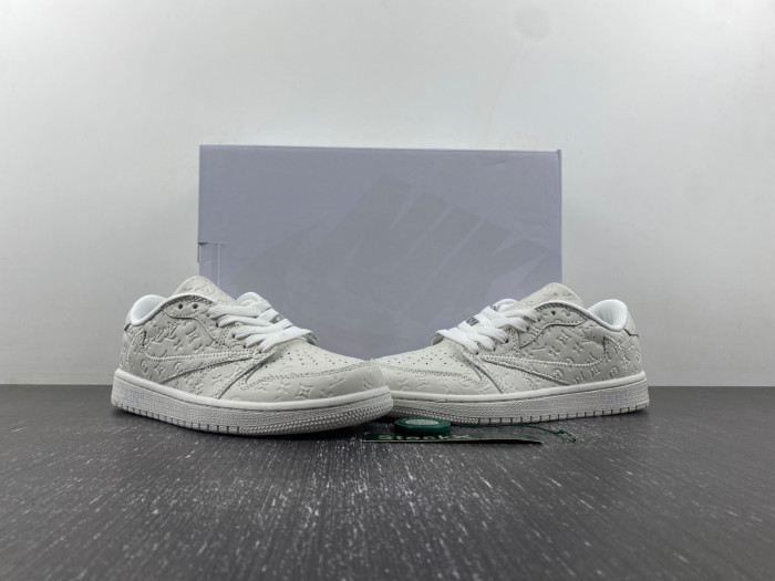 off-white x travis scott xlv x air jordan 1 cusT0m