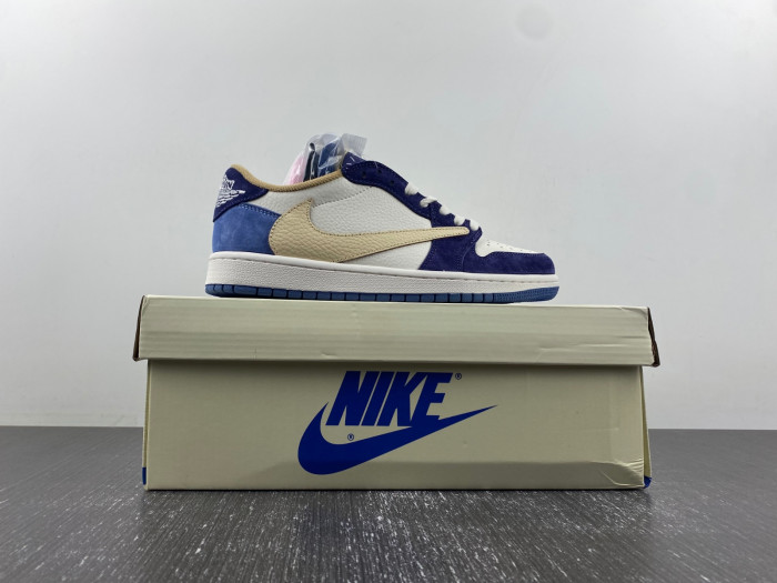 travis scott x air jordan 1 custom
