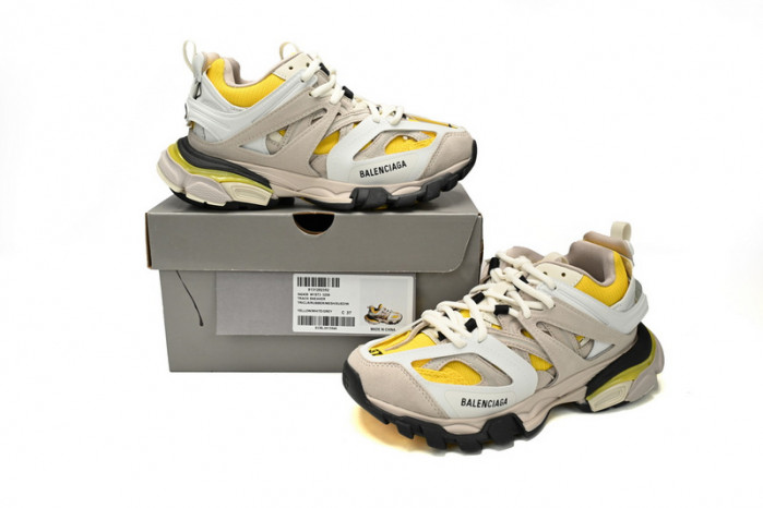 belanciaga Tess S.Black Rice Grey White Yello 542436 W1ST3 0258