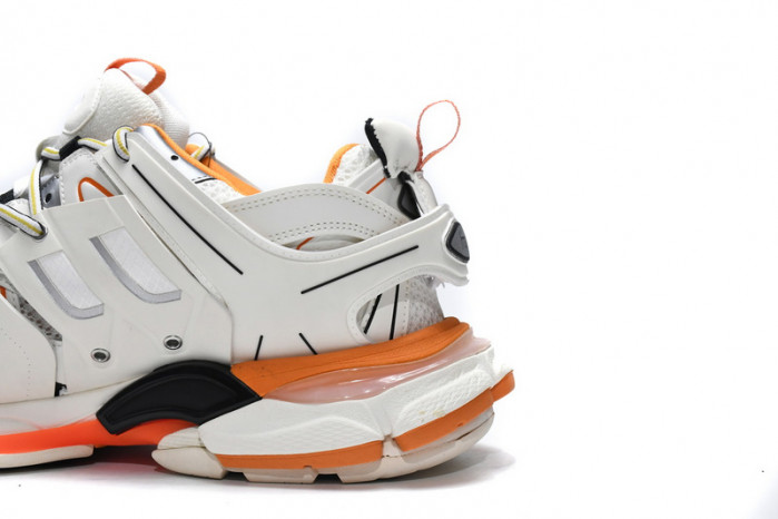 Ba*len*cia*ga tess s. white orange black 542436 w1gb1 9059
