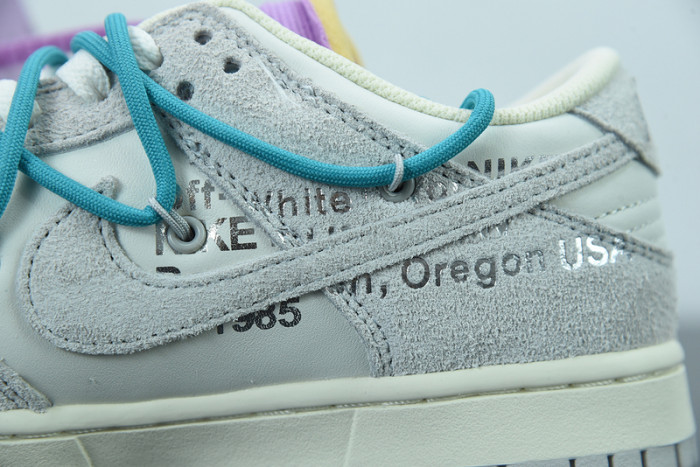 ow x dunk low 