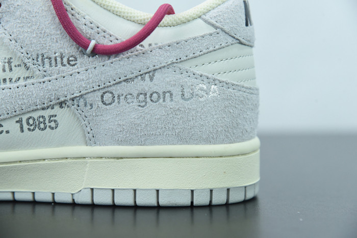 ow x dunk low 