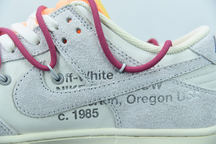 ow x dunk low 