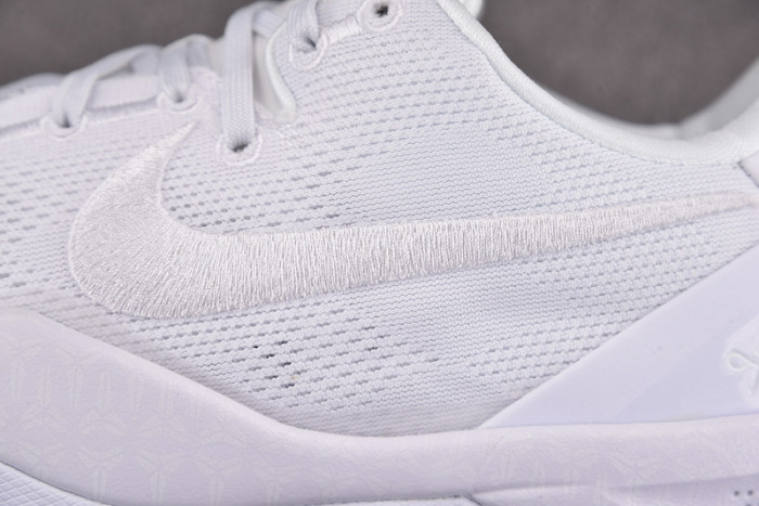 nike kobe 8 protro "halo" white fj9364-100