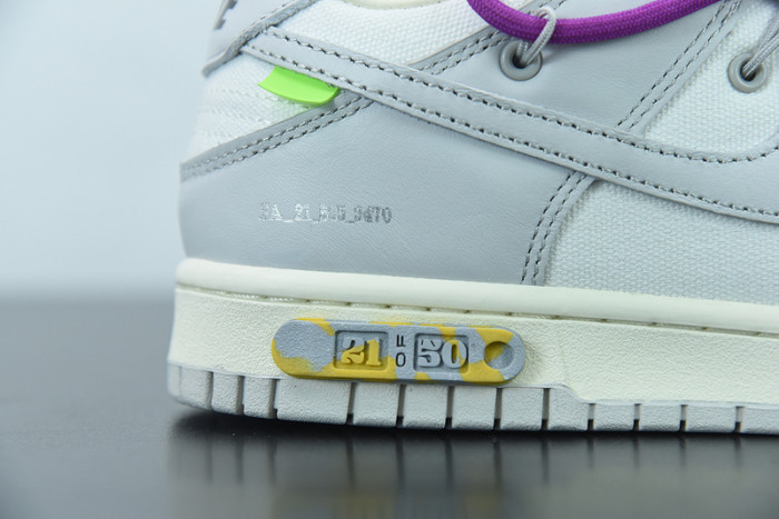 ow x dunk low 