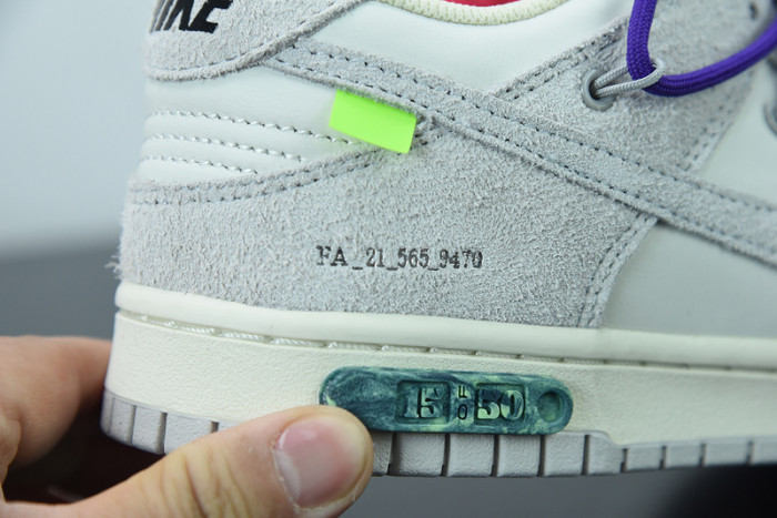 ow x dunk low 