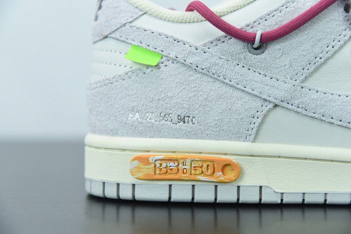 ow x dunk low 