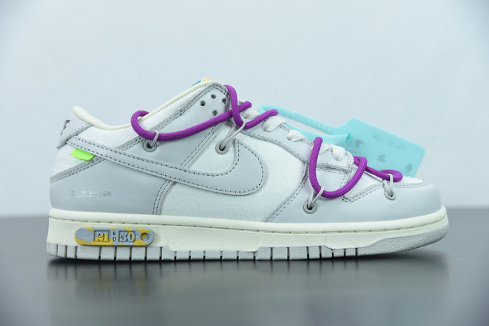 ow x dunk low 