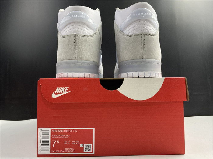 nike dunk high slam jam white pure platinum da1639-100