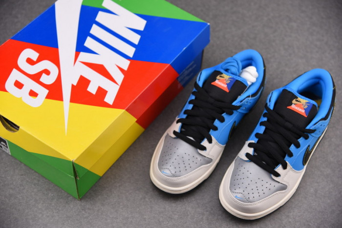 instant skateboards x nike sb dunk low shoes cz5128-400