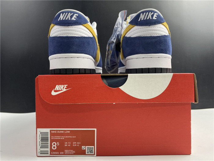 kasina nike dunk low industrial blue cz6501-100