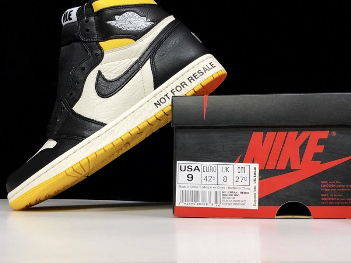 air jordan 1 retro high og nrg "not for resale" 861428-107