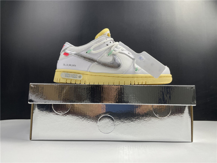 ow x dunk low 