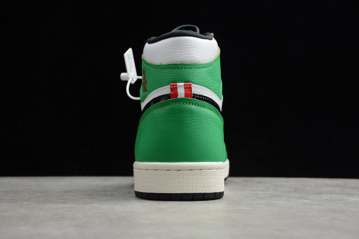 air jordan 1 high lucky green boston db4612-300