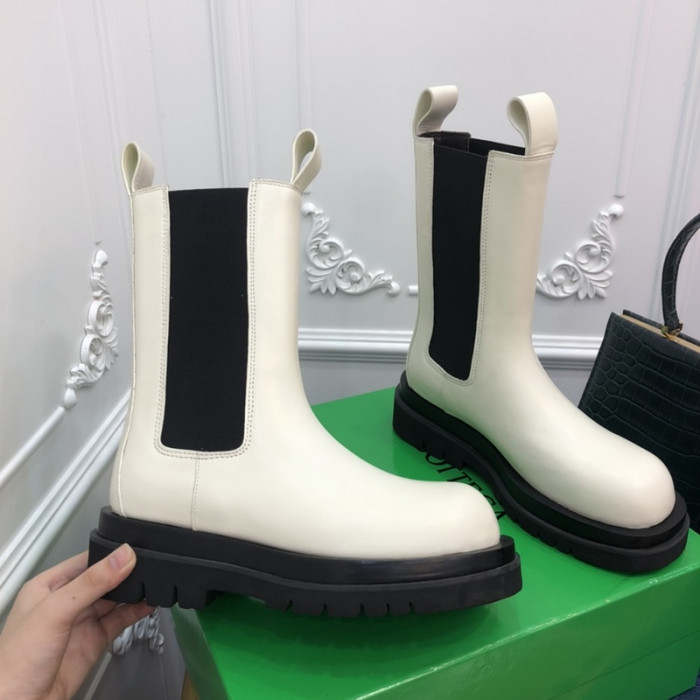 Botteg*Venta Tire Leather Ankle boots