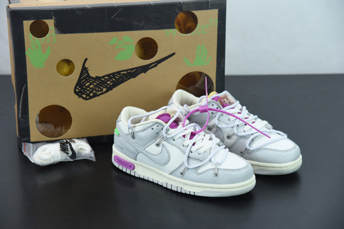ow x dunk low 