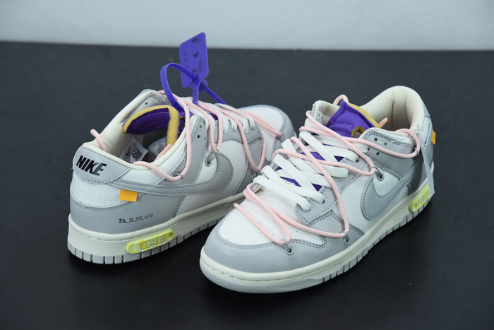 ow x dunk low 