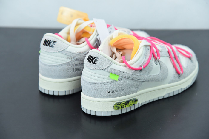 ow x dunk low 