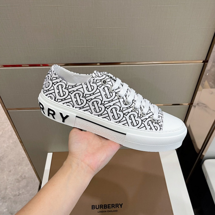 Bur*berry Vintage Check Cotton Sneakers