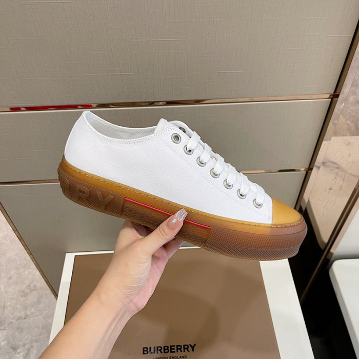 B**rry vintage check cotton sneakers