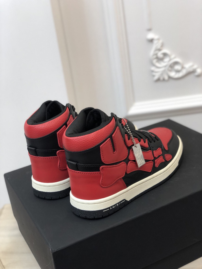 amiri* skel leather sneakers