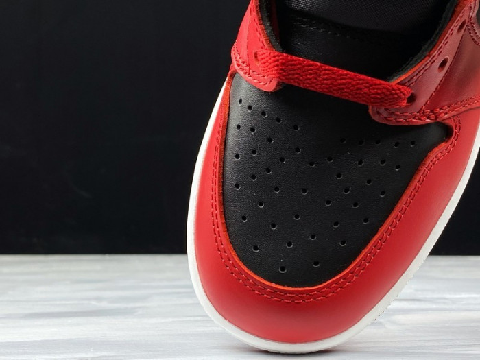 air jordan 1 hi 85 varsity red summit white black bq4422-600
