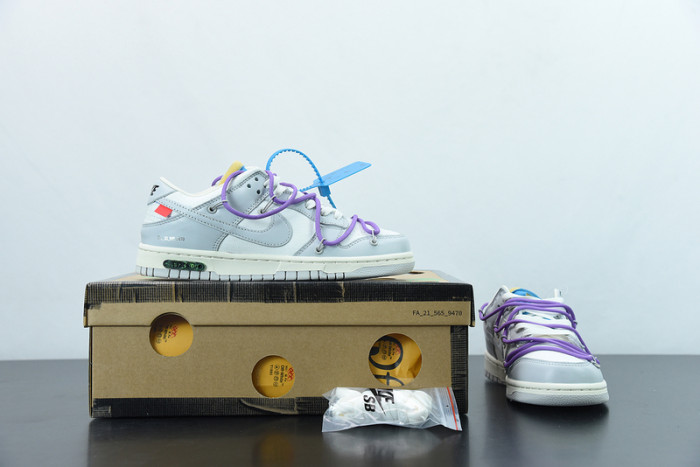 ow x dunk low 