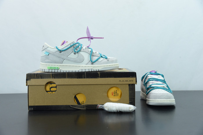 ow x dunk low 