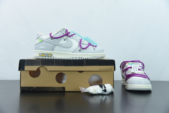 ow x dunk low 