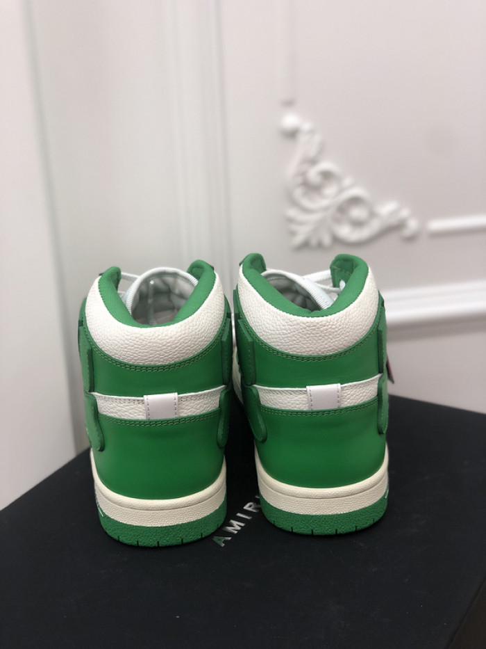 amiri* skel leather sneakers