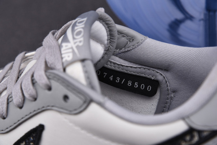 d1or x air jordan 1 low aj1 grey white black 553668 998