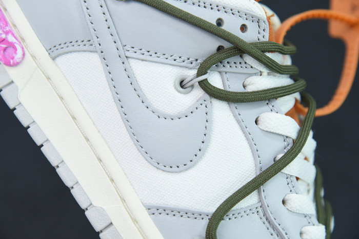ow x dunk low 