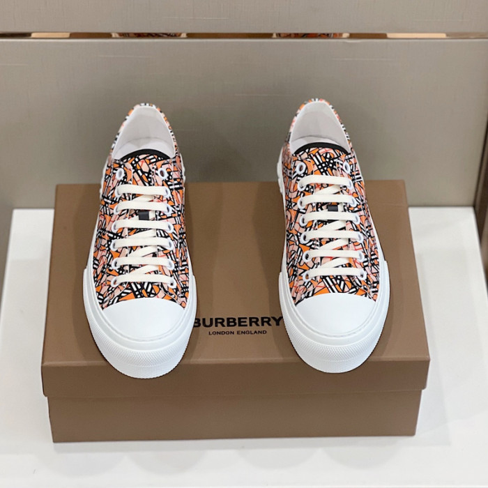 B**rry vintage check cotton sneakers