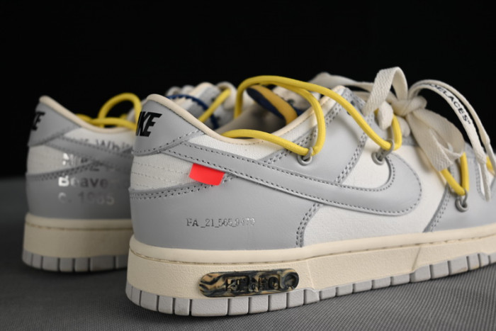 ow x dunk low 