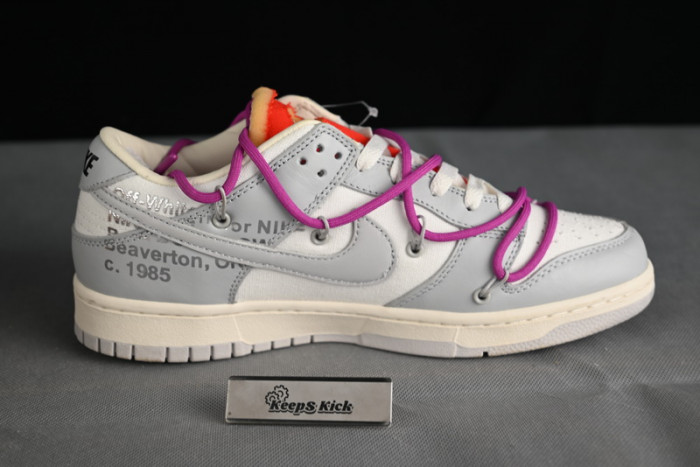 ow x dunk low 
