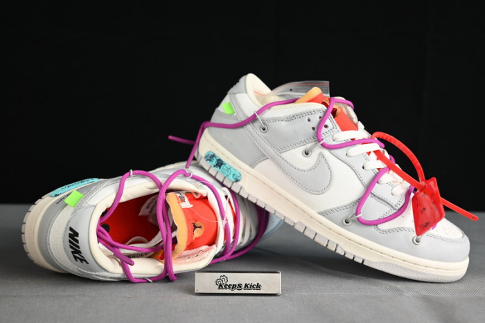 ow x dunk low 
