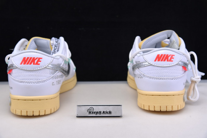 ow x dunk low 