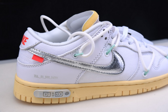 ow x dunk low 