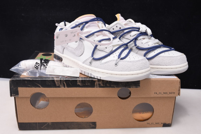 ow x dunk low 